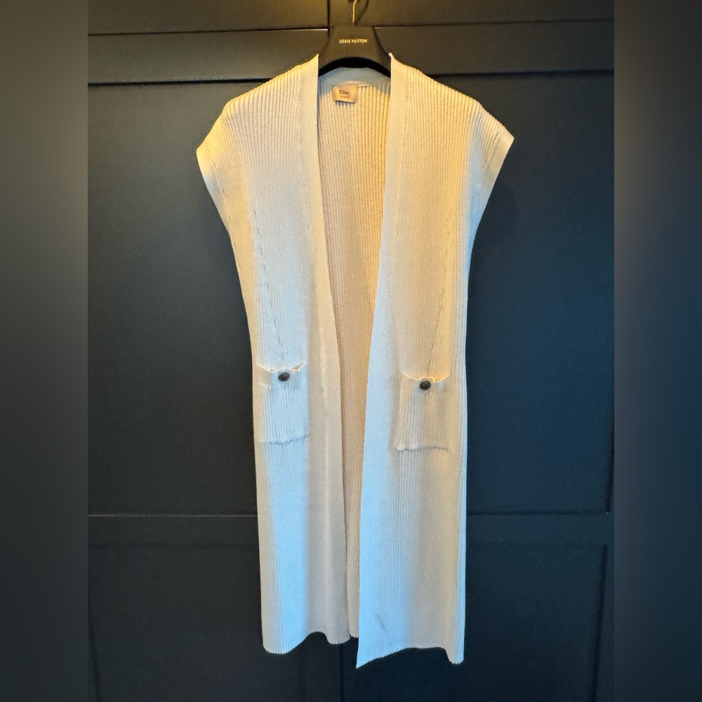 New Long Sweater Vest